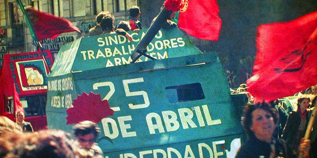 25 April - Carnations Revolution Day and Freedom Day in Portugal