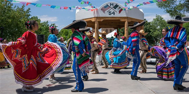 5 May - Anniversary of the battle of Puebla, Cinco de Mayo in Mexico