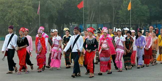 12 February - Union Day in Myanmar