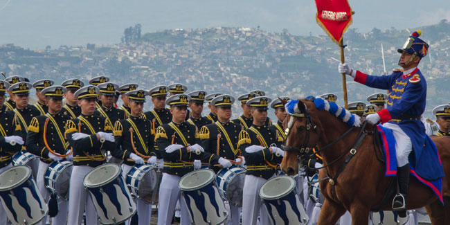 24 May - Battle of Pichincha Day in Ecuador