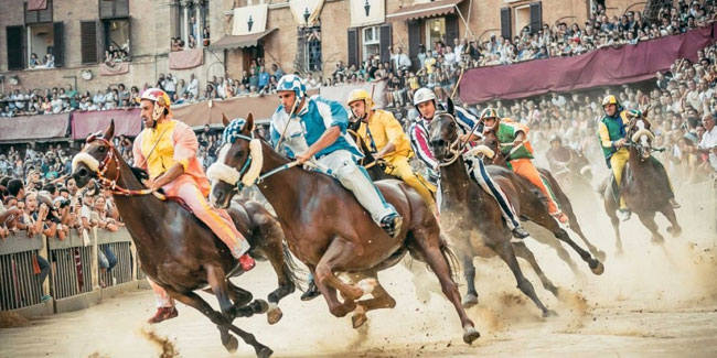 16 August - Siena Palio in Italy