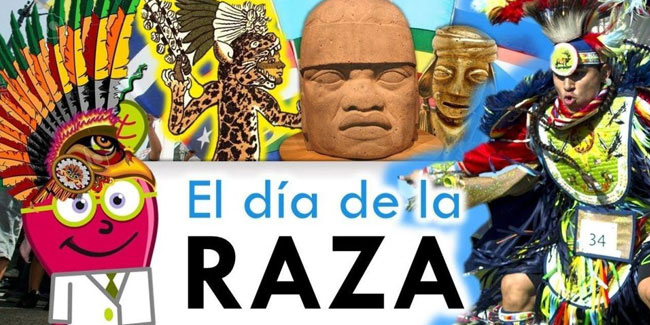 12 October - Race Day or Hispanidad Day in Honduras, Guatemala and El Salvador