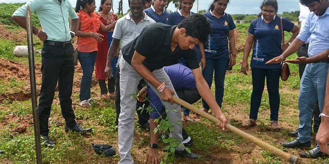 15 October - Gardening Day or Tree Planting Day in Sri Lanka