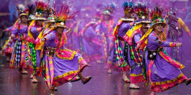10 February - Carnival in Oruro, Bolivia