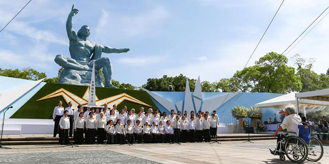 9 August - Nagasaki Memorial Day in Japan