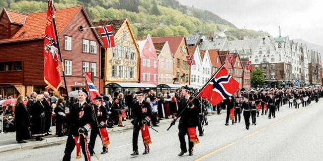1 May - Offentlig høytidsdag in Norway