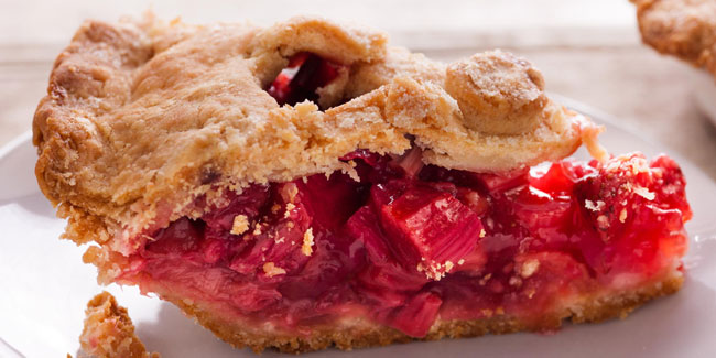 9 June - National Strawberry-Rhubarb Pie Day in USA