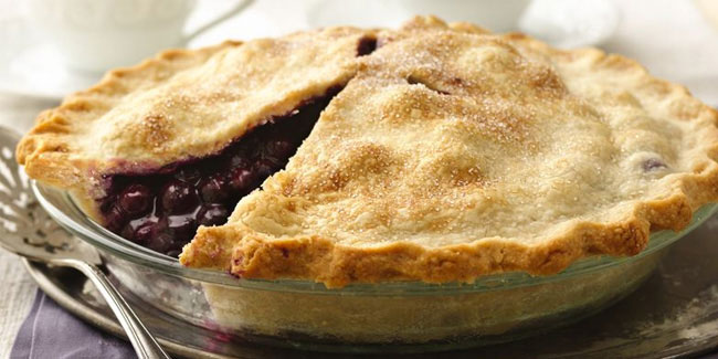 28 April - National Blueberry Pie Day in USA