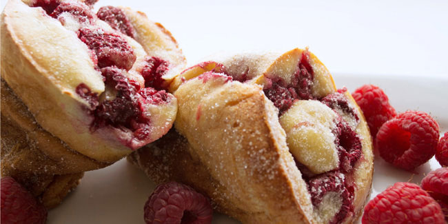 3 May - National Raspberry Popover Day and National Chocolate Custard Day in USA