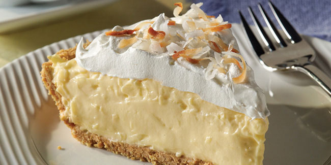 8 May - National Coconut Cream Pie Day in USA