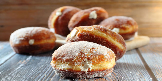 14 September - National Cream-Filled Doughnut Day and Eat a Hoagie Day in USA