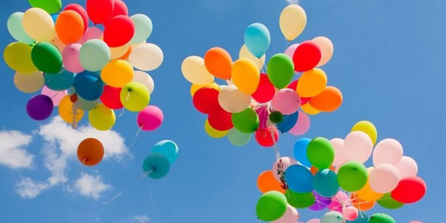 1 October - Balloons Around The World Day
