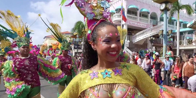 1 January - Carnaval in Aruba