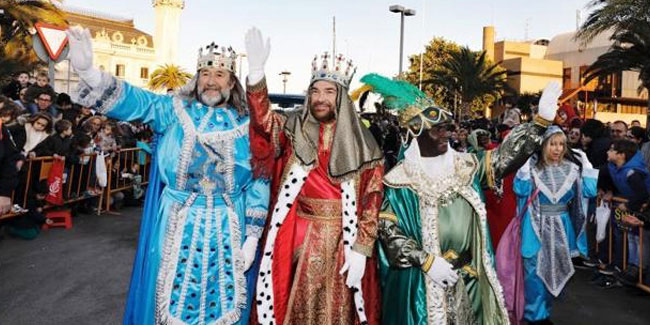 5 January - Three Kings Parade in Spain and some cities in Mexico
