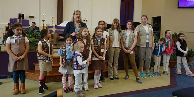 8 February - Scout Sabbath in US