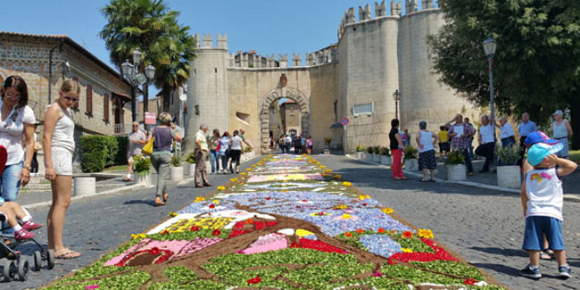 26 April - Genazzano in Italy