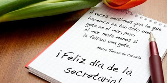 26 April - Secretary Day in Nicaragua