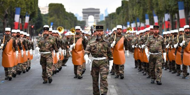 30 April - Holiday of the Foreign Legion in France