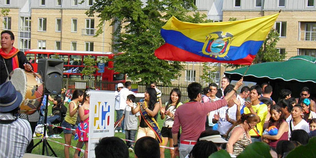 13 May - Independence Day in Ecuador