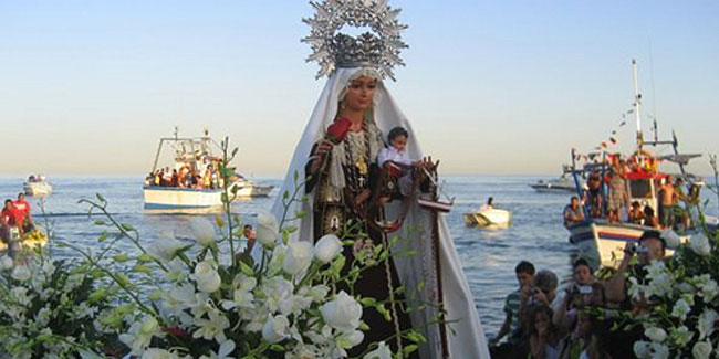 4 August - White Madonna Day in Vitoria-Gasteiz, Spain