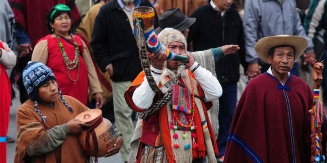 12 October - Day of Interculturality and Plurinationality in Ecuador