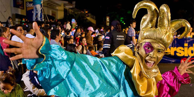 31 October - Masquerade Carnival in Costa Rica