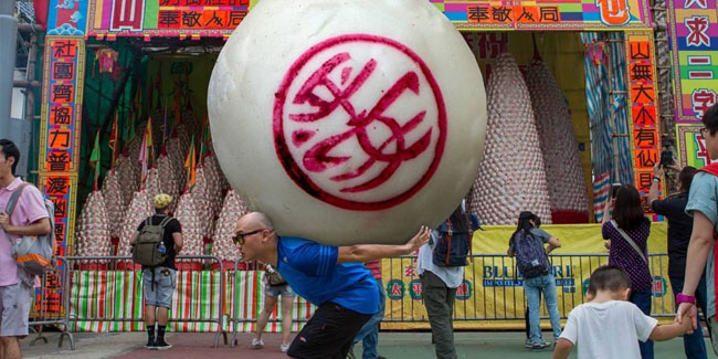 15 May - The Cheung Chau Bun Festival in Hong Kong