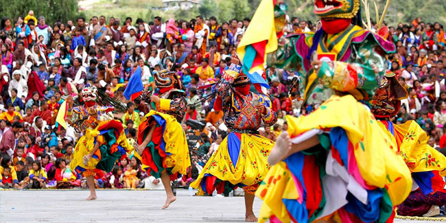 9 September - Thimphu Drubchen in Bhutan