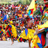 Thimphu Drubchen in Bhutan