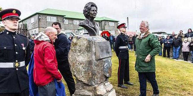 10 January - Margaret Thatcher Day on Falkland Islands
