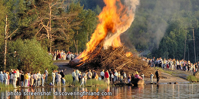 22 June - Midsummer Day in Finland