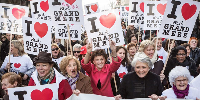 2 March - Grandmother's Day in France