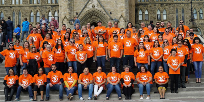 30 September - Orange Shirt Day in Canada