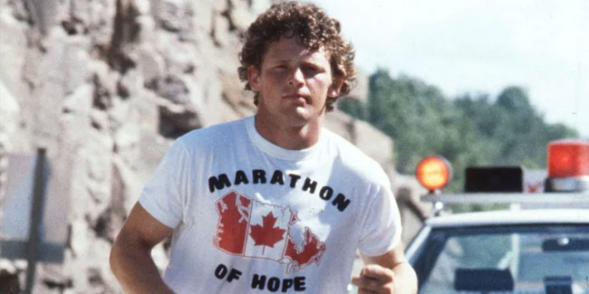 5 August - Terry Fox Day in Manitoba, Canada