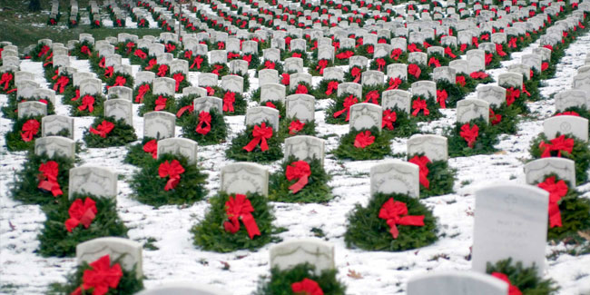 16 December - National Wreaths Across America Day