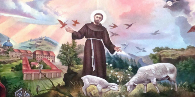 4 October - Feast of St Francis of Assisi