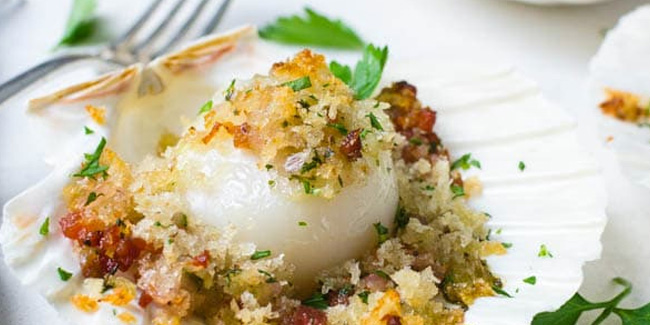 12 March - National Baked Scallops Day in USA