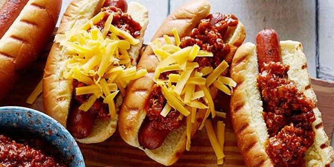 25 July - National Chili Dog Day in USA