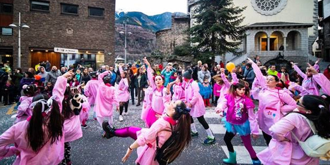 3 March - Carnival in Andorra