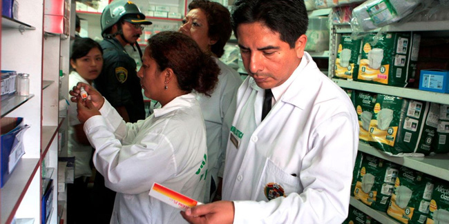 13 May - Pharmaceutical Chemist Day in Peru