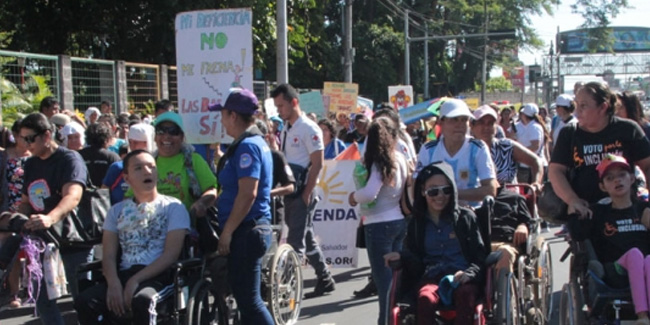 3 December - National Day of the Disabled in El Salvador