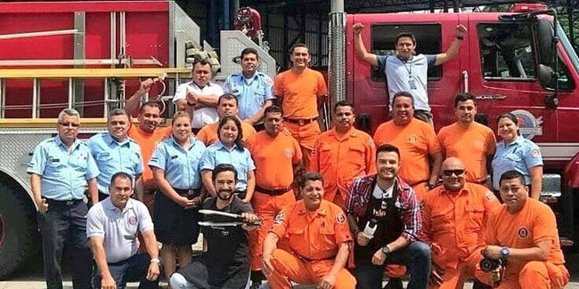 4 December - Fireman's Day in El Salvador