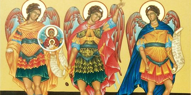 29 September - Archangels Michael, Gabriel and Raphael's Day