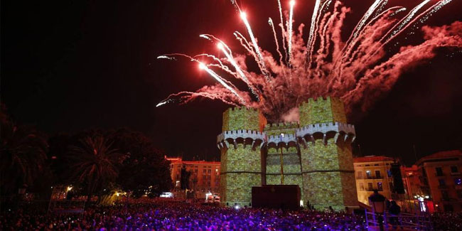 23 February - The beginning of the Fallas or the Festival of Fire in Valencia, Spain