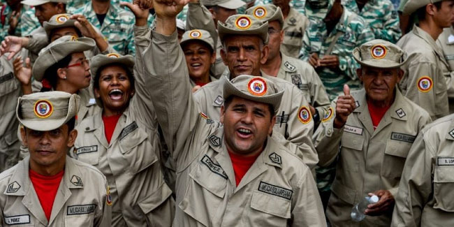 13 April - Bolivarian National Militia Day in Venezuela