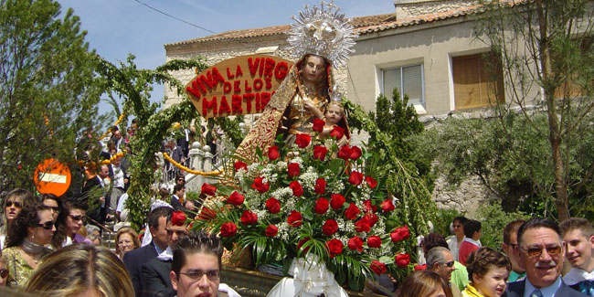 13 May - Feast of Virgen de los Mártires in Íscar