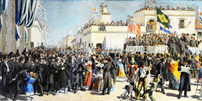 18 July - Anniversary of the first oath on the Constitution of Uruguay