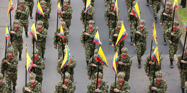 7 August - Army Day in Colombia