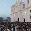 The Gritería Chiquita or Penitencia in León, Nicaragua