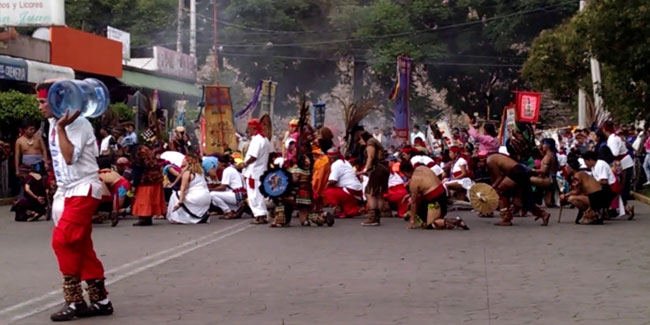 24 August - Patron saint festival in Tenayuca, Tlalnepantla, México